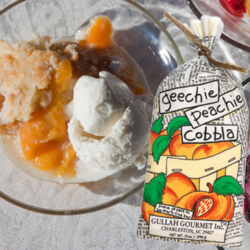 Geechie Peachie Cobbla (Peach Cobbler Mix)