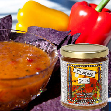 Sunshine Salsa Vidalia Onion Peach Salsa